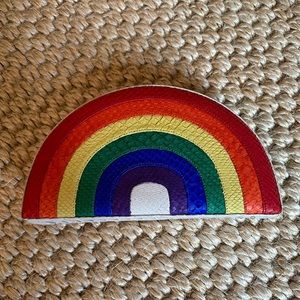 Gelareh Mizrahi Rainbow clutch, brand new
